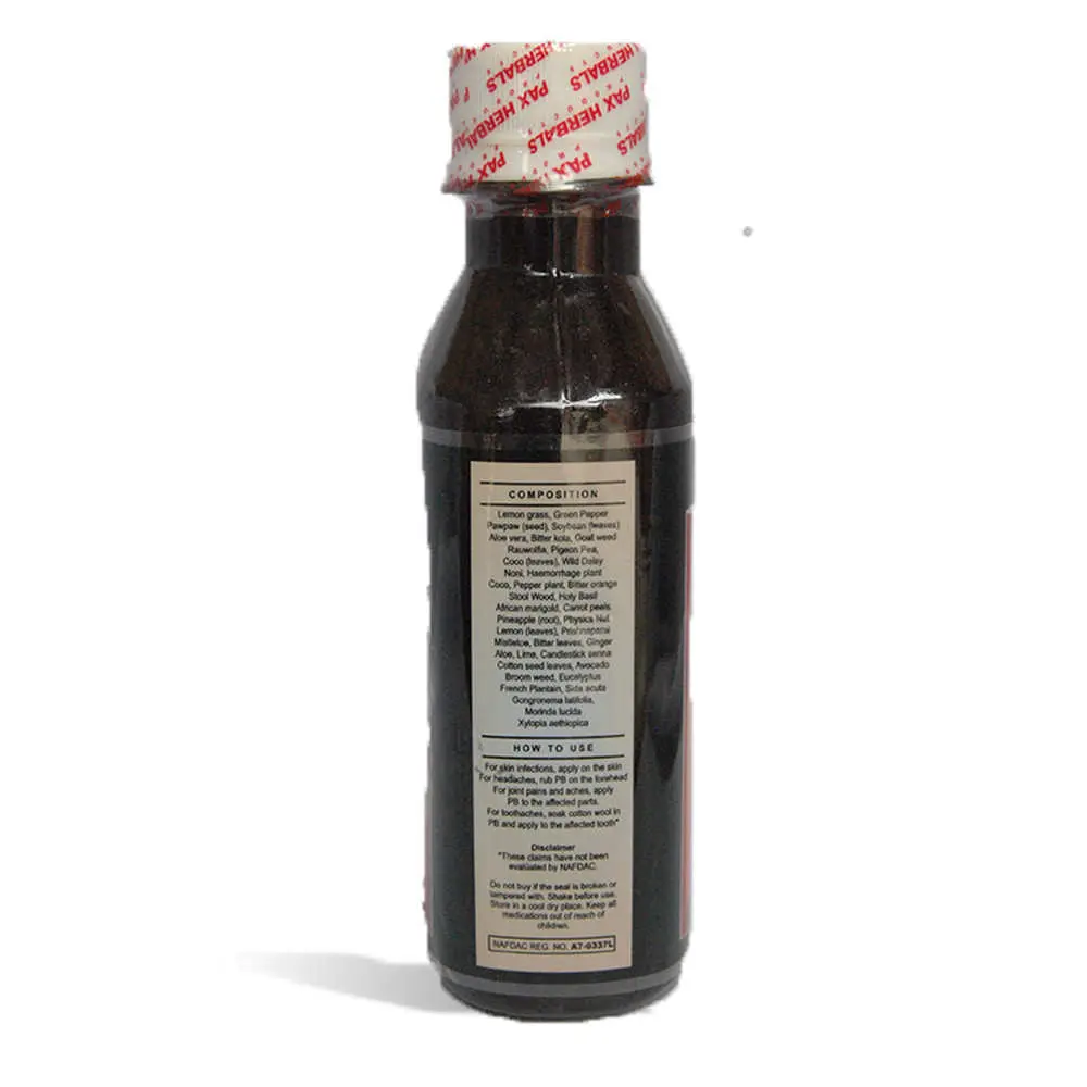Paxherbal Bitters product image side view 2