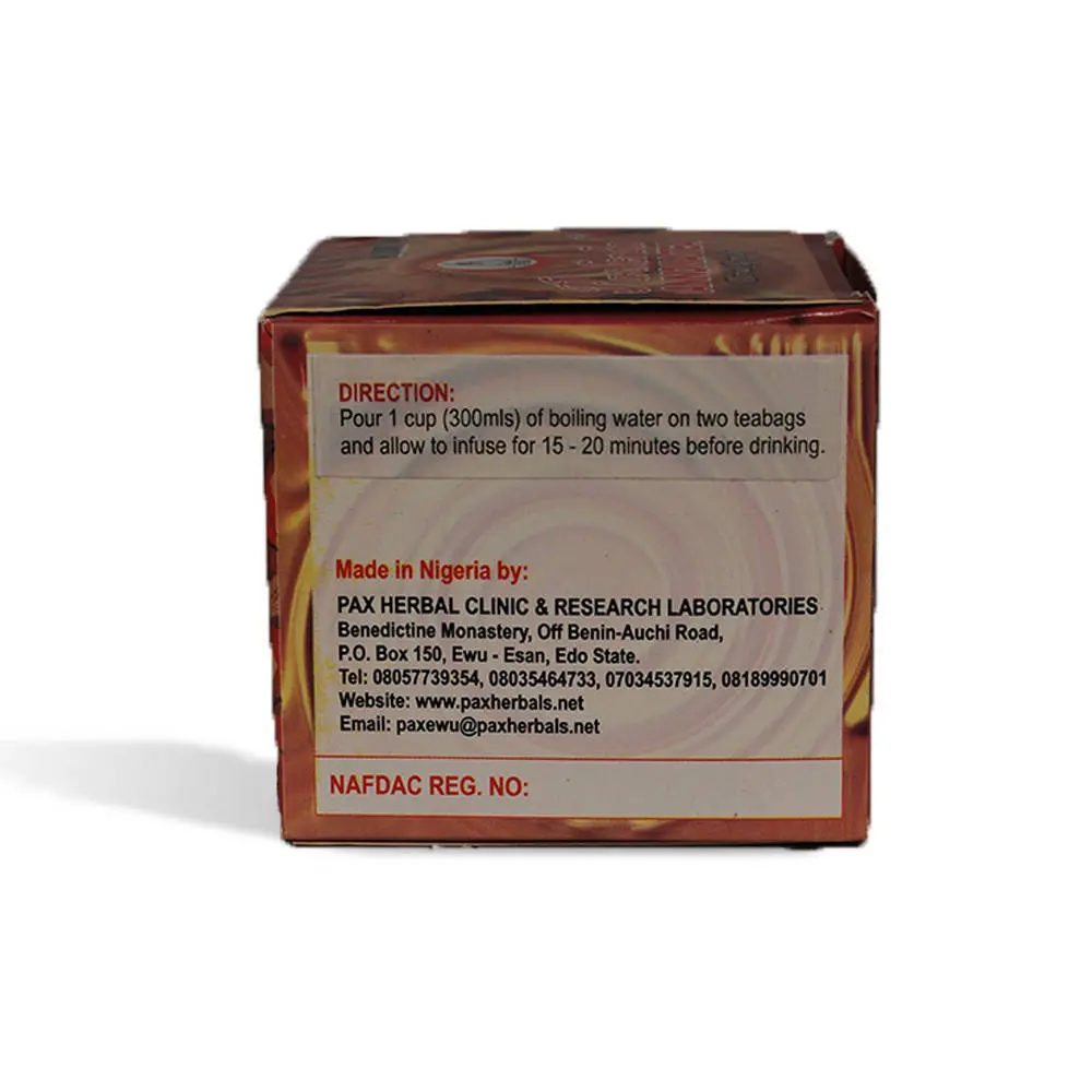 Paxherbal Annona Tea Product Image Back View