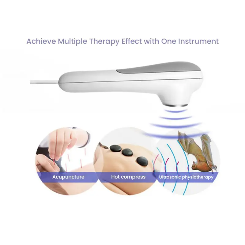 Ultrasonic Therapy Device physiotherapy Instrument Massage Device 1MHz Intensity for Muscle & Joints Pain Relief Drug-Free Care 3