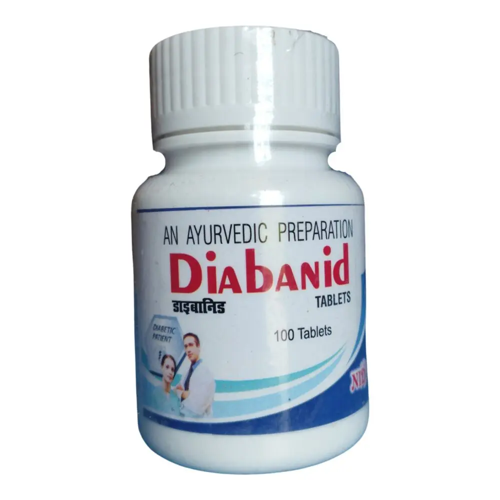 NID Diabanid anti-Diabetic Herbal Tablets producct image on paxyou.com