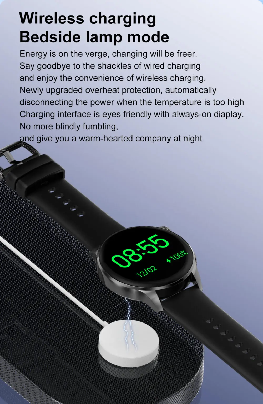2023 SANLEPUS Smart Watch Calls Blood Oxygen Heart Rate Monitor Sport Waterproof - Image 3